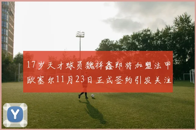 17岁天才球员魏祥鑫即将加盟法甲欧塞尔11月23日正式签约引发关注